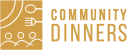 Community dinner logo